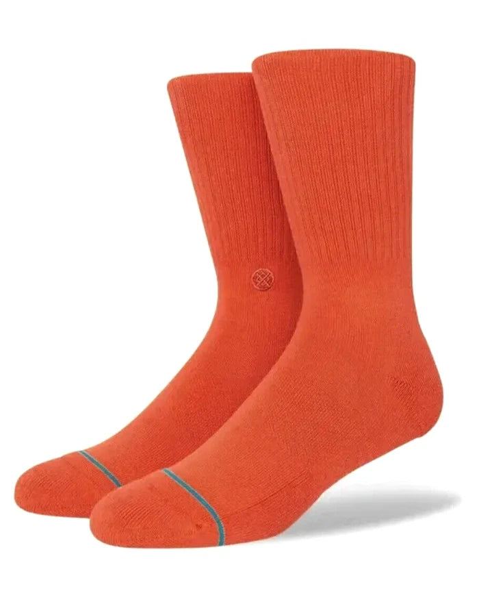 Stance - Icon Crew Socks (Rust)