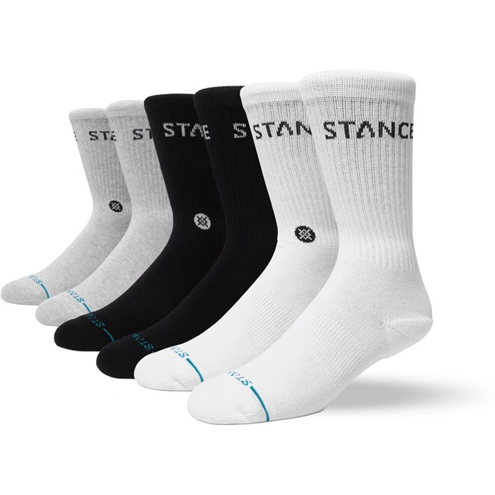 Stance - Origin 6 Pack Crew Socks (Multi.)