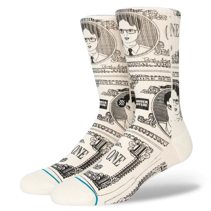 Stance The Office Schrute Bucks Crew Sock