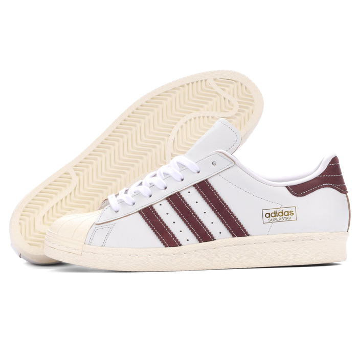 Adidas - Superstar 80 ADV (Crystal White/Shadow Red) *SALE