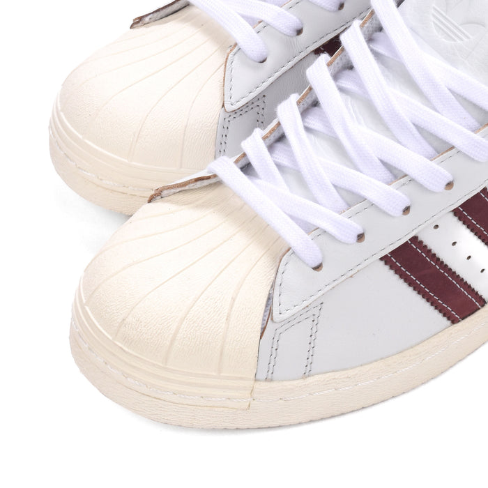 Adidas - Superstar 80 ADV (Crystal White/Shadow Red) *SALE