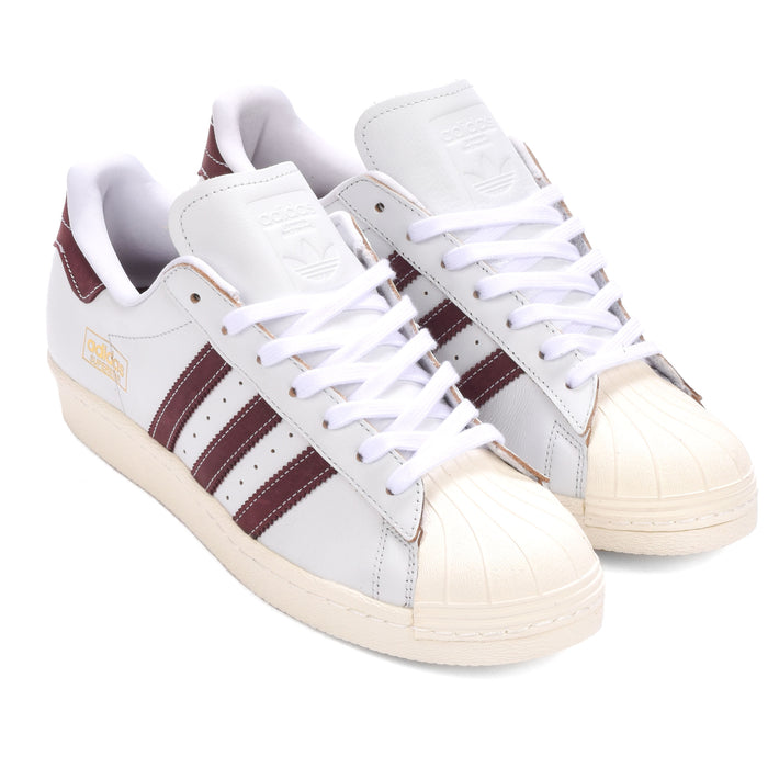 Adidas - Superstar 80 ADV (Crystal White/Shadow Red) *SALE