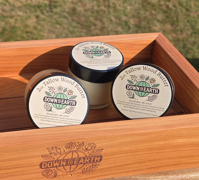 Tallow Wood Butter - 2 oz