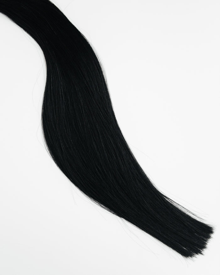 Tape in Hair Extensions | #1 Jet Black | 20inch