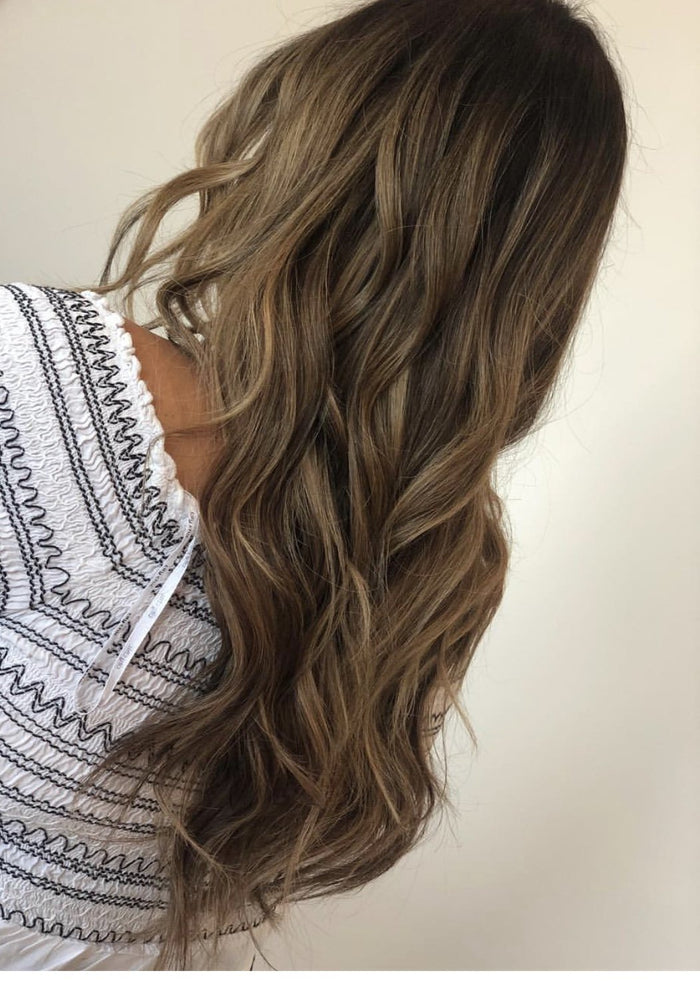 Tape in Hair Extensions | #4/12 Highlights | 20inch