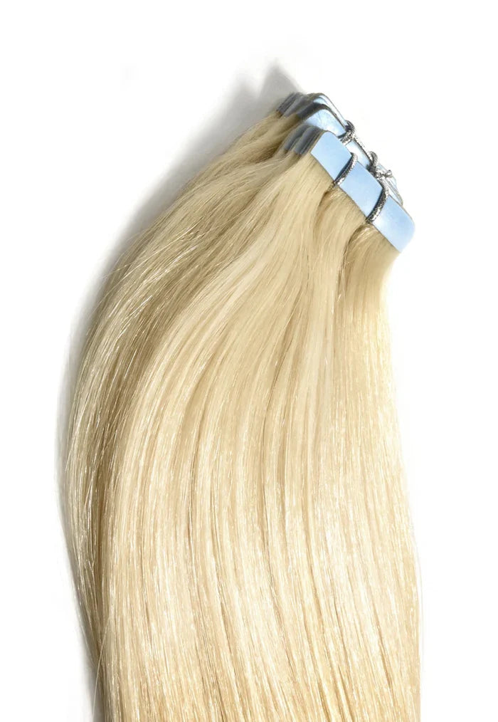 Tape in Hair Extensions | #60 Lightest Blonde | 20inch