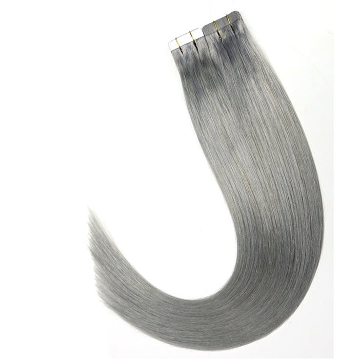 Tape in Hair Extensions | Silver | 20inch