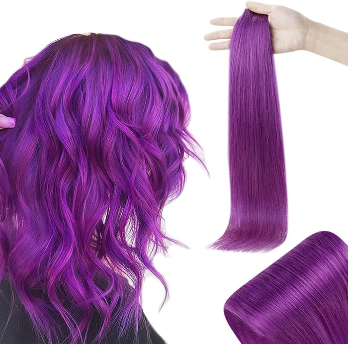 Tape in Hair Extensions | Violet | 20inch