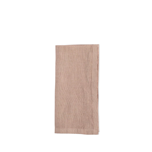 R+D.LAB tela napkin in pale pink linen