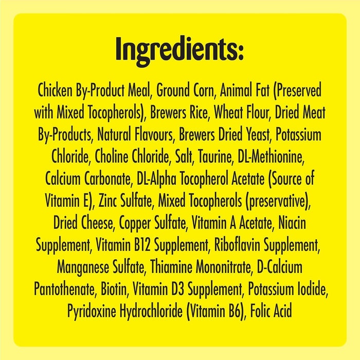 TEMPTATIONS Cat Treats, Tasty Chicken Flavour, 454g Tub