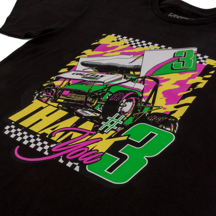 Thank You - 303 Boards X Thank You Sprint Car Shirt (Black/White)