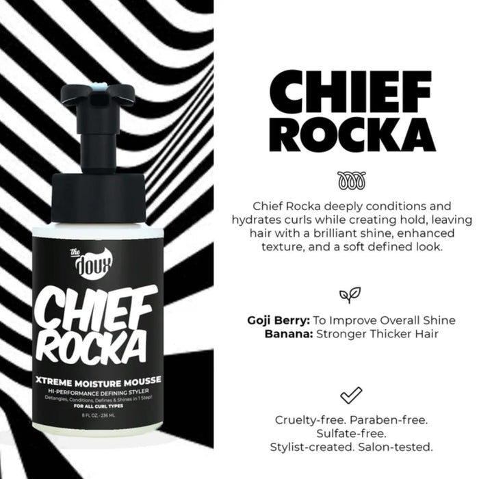 The Doux Chief Rocka Xtreme Moisture Mousse