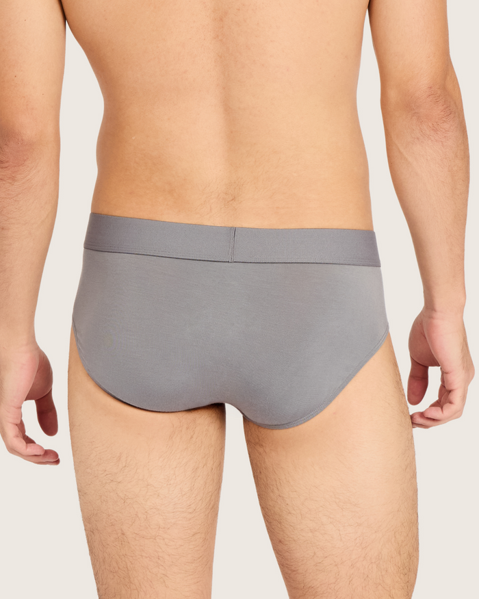 The Everyday Socks & Briefs Pack - Ash/White