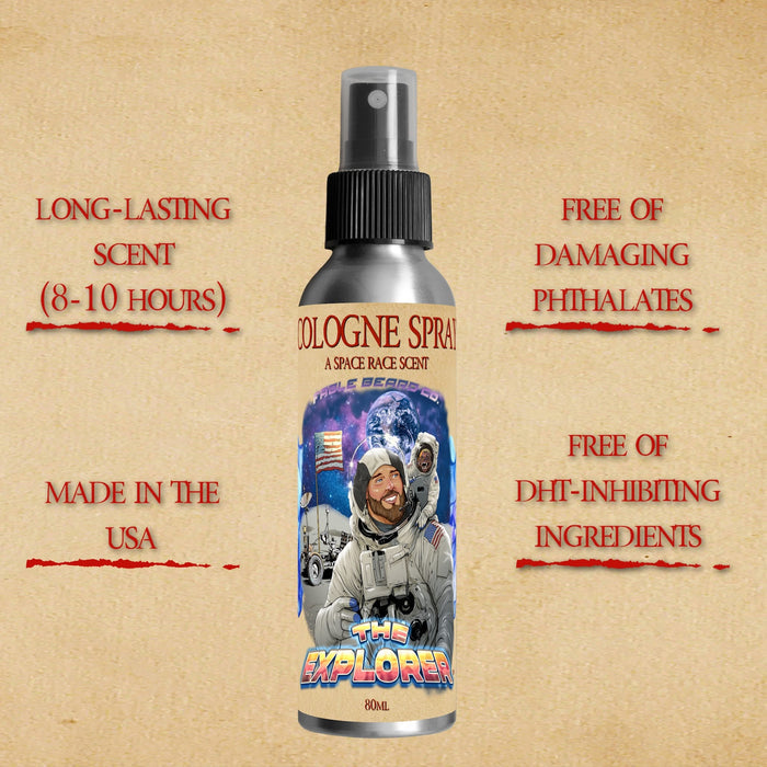 The Explorer - Cologne - Silver Birch, Cosmic Air Accord, Dark Mineral Musk