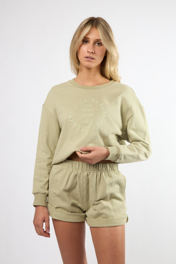 The Lakeside Set Shorts - Sage
