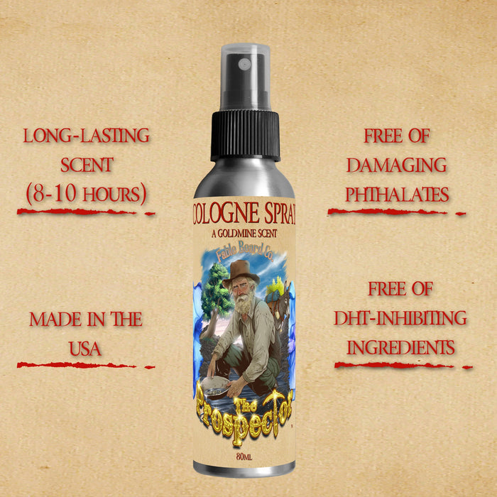The Prospector - Cologne - Glacier Creek Water, Sugar Pine Timber, Frontier Turned Soil