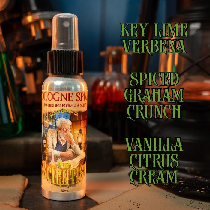 The Scientist - Cologne - Key Lime Verbena, Spiced Graham Crunch, Vanilla Citrus Cream