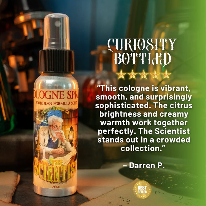The Scientist - Cologne - Key Lime Verbena, Spiced Graham Crunch, Vanilla Citrus Cream