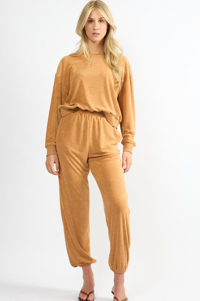 The Terry Lounge Pant Sandy