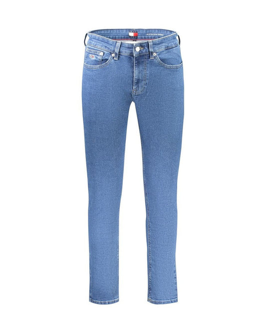 Tommy Hilfiger Blu Cotton Men's Jean