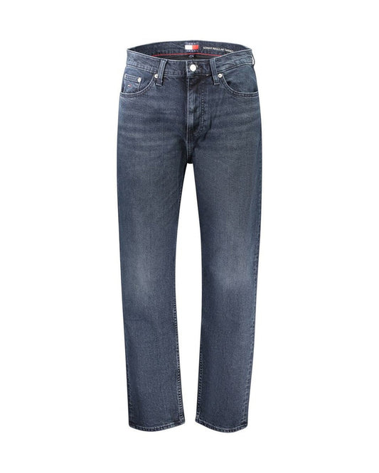 Tommy Hilfiger Blu Cotton Men's Jeans
