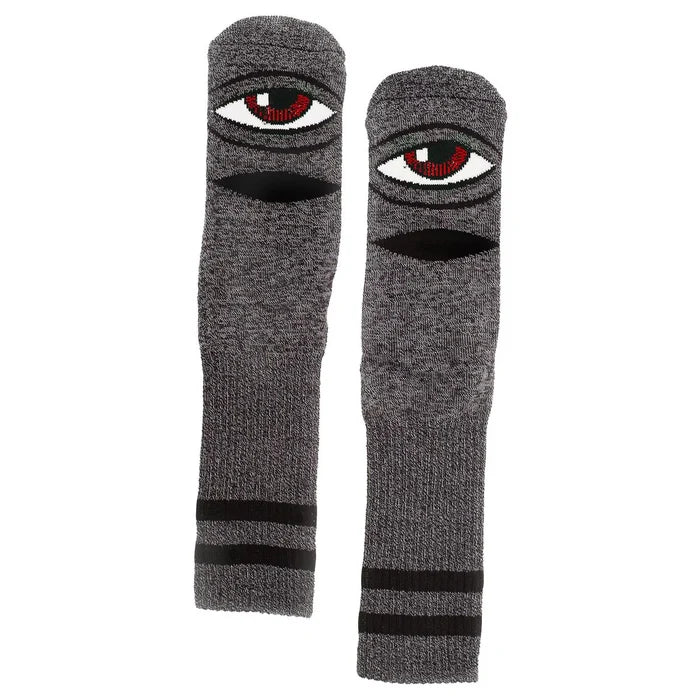Toy Machine - Sect Eye Sock (Heather Black)