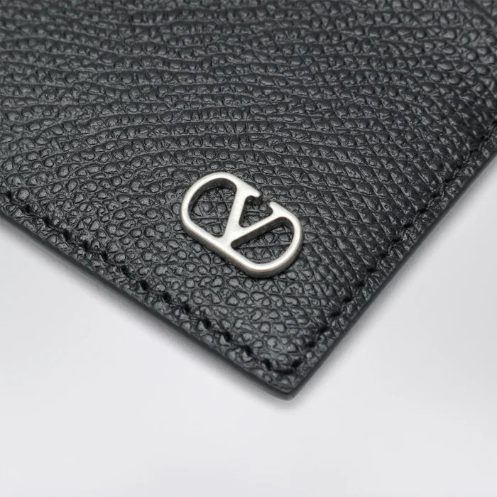 Valentino Garavani - VLogo Signature card holder in black Brand Apparel & Accessories TU