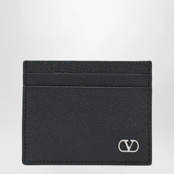 Valentino Garavani - VLogo Signature card holder in black Brand Apparel & Accessories TU