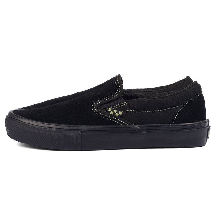 Vans - Skate Slip-On (Black/Olive Green) *SALE