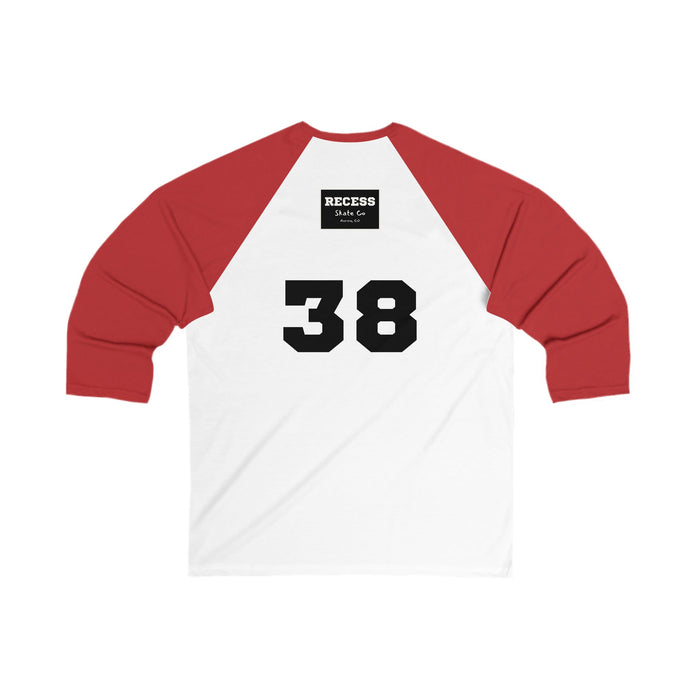 Varsity Skateboarding Baseball Tee — Skating Shirt