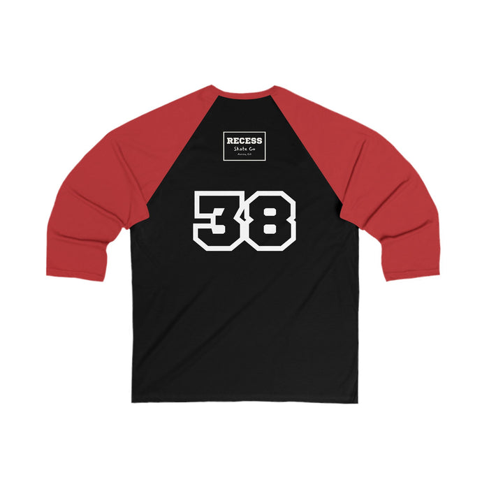 Varsity Skateboarding Baseball Tee — Skating Shirt