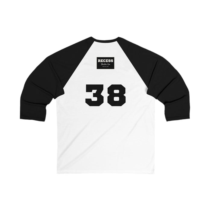 Varsity Skateboarding Baseball Tee — Skating Shirt