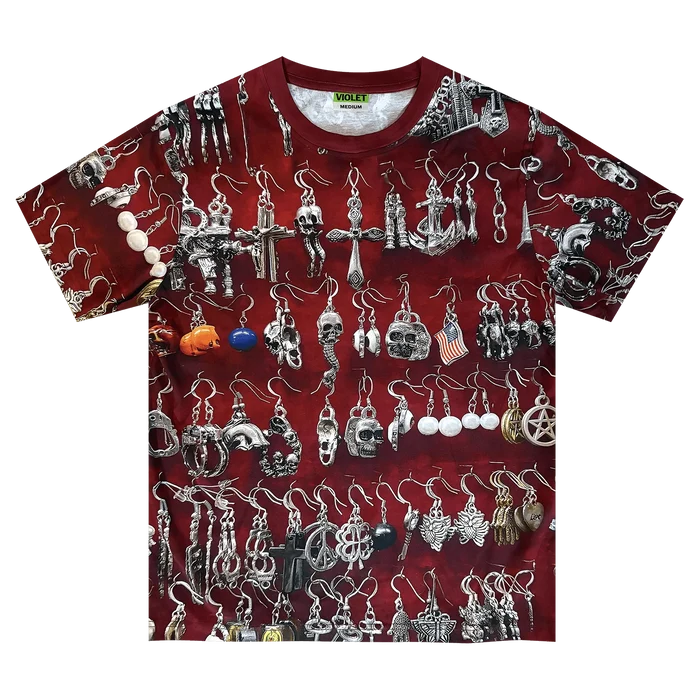 Violet - St. Marks Earrings Shirt