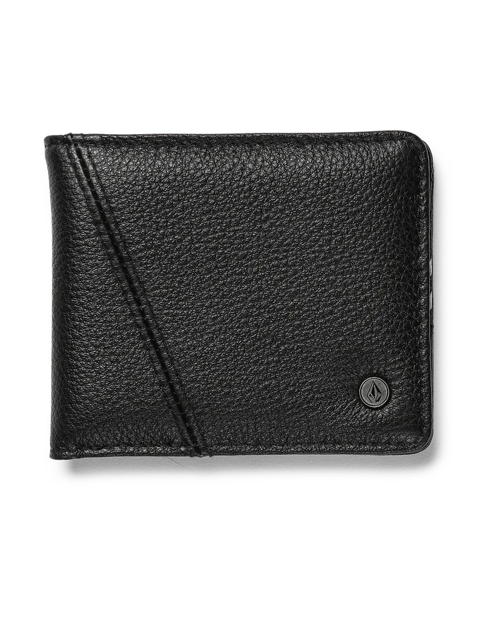 Volcom - Pay-A-Pal Leather Bifold (Black)