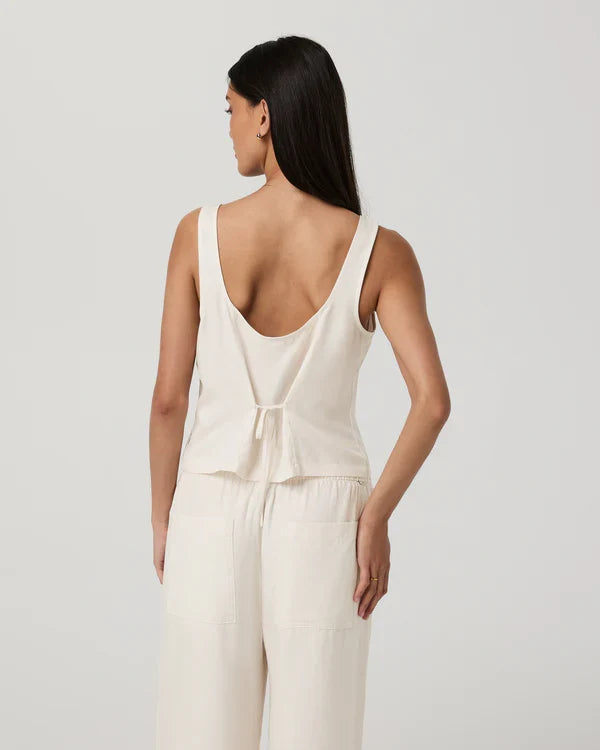 Vuori - Trestles Twill Button Front Top