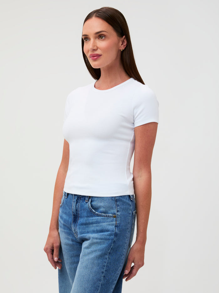 Wear Tucked or Untucked # Ribbed Tee | Untucked Style | Shop Now