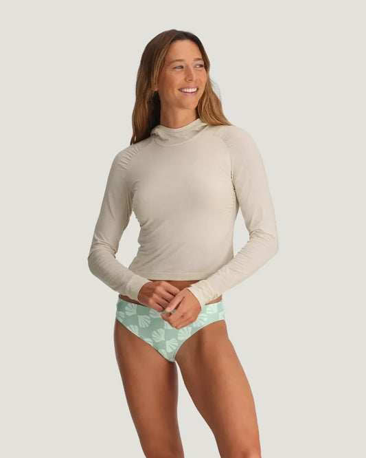 Freefly women’s Elevate lightweight fitted hoodie front view