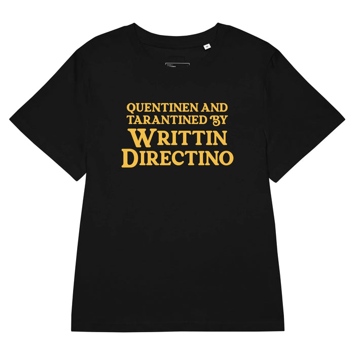 Dominating the deep midnight obsidian black background, a typographic design pops in warm retro marigold yellow. Contact us with accessibility feedback, we'd love to help!
