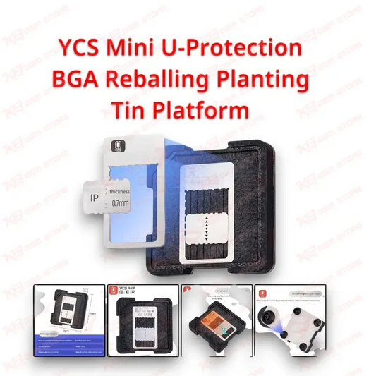 YCS Mini U-Protection BGA Reballing Planting Tin Platform
