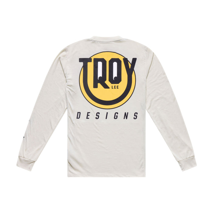 Youth Skyline Ride LS Tee Happy Pumice